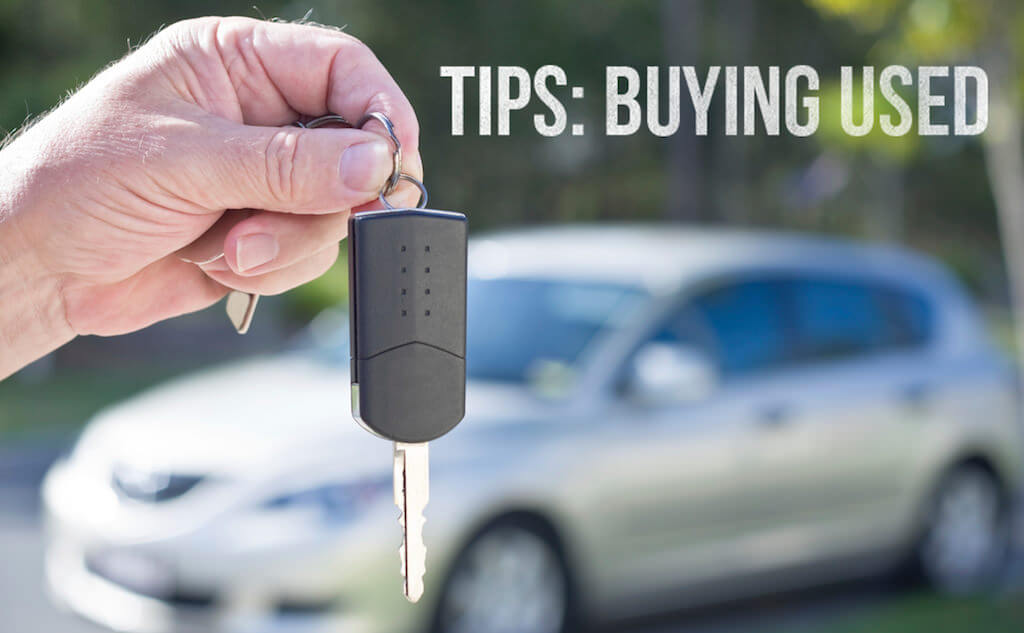 Key steps when buying a used car