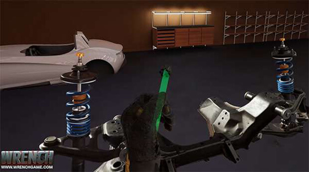 New Video Game, ‘Wrench’, Lets You Build Cars From the Ground Up in Virtual Reality