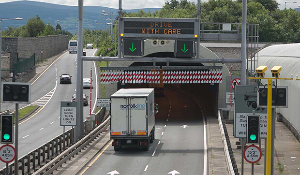 4,000 drivers fined for Dublin Port Tunnel speeding