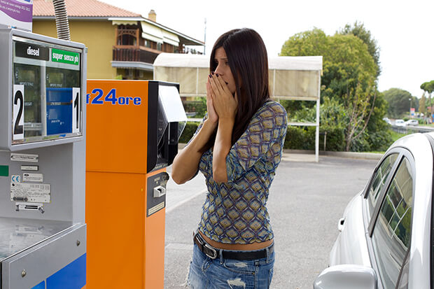 What should you do when you put the wrong fuel in your tank?