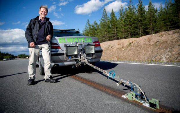 World's first electrified road opens in Sweden