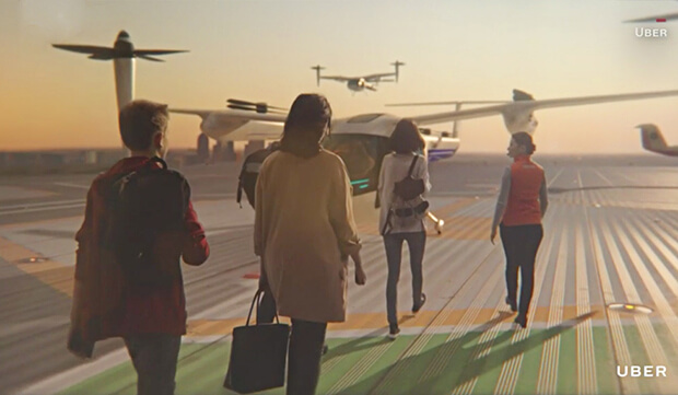 Uber teams with NASA to make flying cars