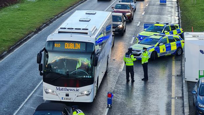 Garda checkpoints at all Airports and Ferry Ports